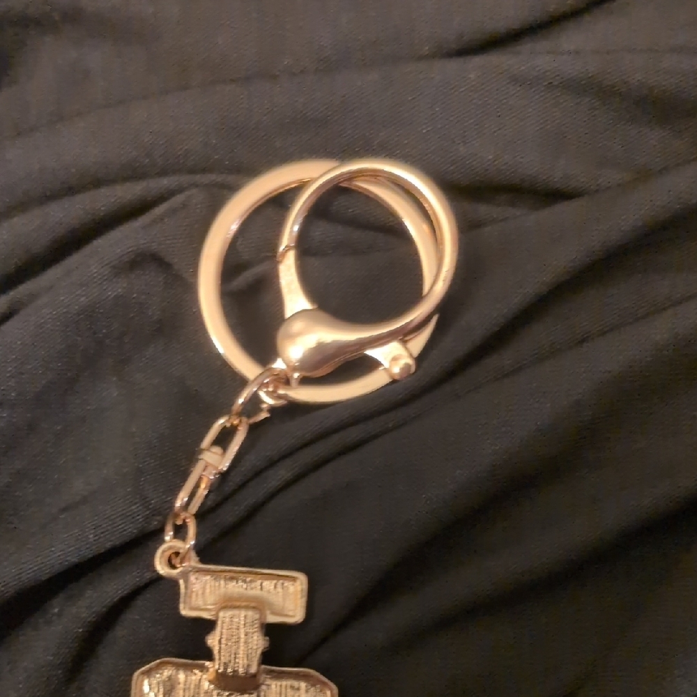 Purple Perfume Bottle Keychain - Picture 3 of 3